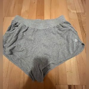 Free people movement grey lounge shorts